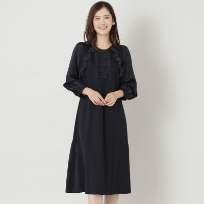 ＜TO BE CHIC (Women)＞ハイゲージストレッチ　ワンピース