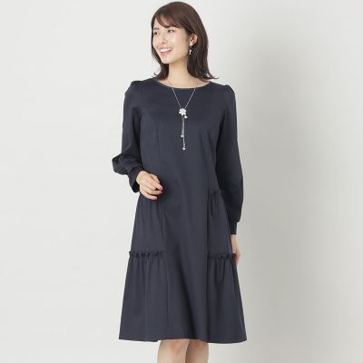 ＜TO BE CHIC (Women)＞コットンポンチ　ワンピース