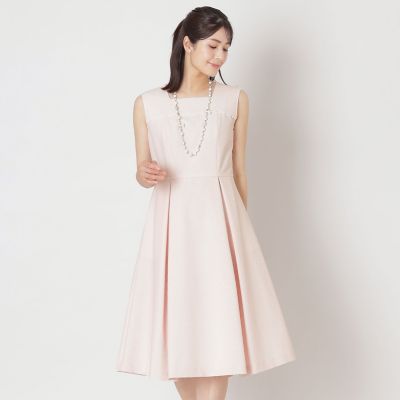 ＜TO BE CHIC (Women)＞シアサッカー　ストライプワンピース