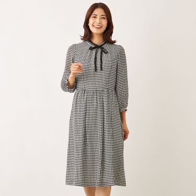 ジョーゼット千鳥 ワンピース | TO BE CHIC (Women)/トゥー ビー