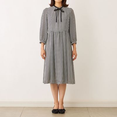 ジョーゼット千鳥 ワンピース | TO BE CHIC (Women)/トゥー ビー