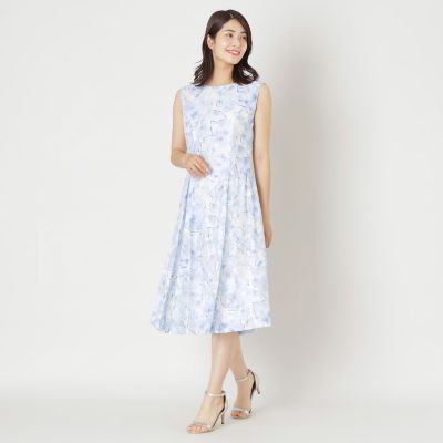 ローズプリントジャカード ワンピース | TO BE CHIC (Women)/トゥー