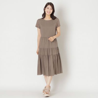 ウェーブローン ランダムティアードワンピース | TO BE CHIC (Women