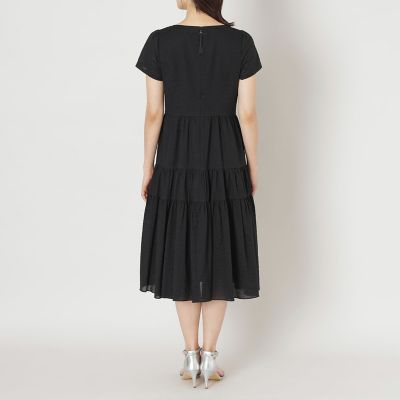 TO BE CHIC ウェーブローン ランダムティアードワンピース ウェーブローン ランダムティアードワンピース | TO BE CHIC (Women