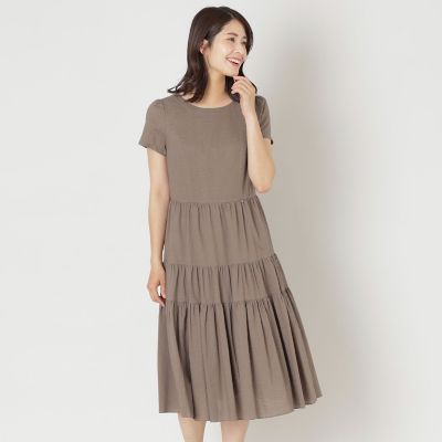 ウェーブローン ランダムティアードワンピース | TO BE CHIC (Women