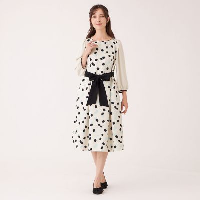 ランダムドット ワンピース | TO BE CHIC (Women)/トゥー ビー シック