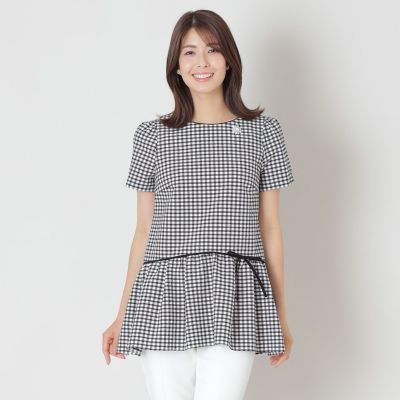 ＜TO BE CHIC (Women)＞ギンガムチェック　チュニック