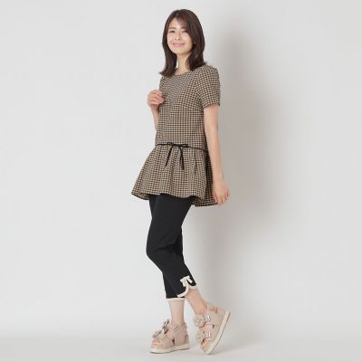 ギンガムチェック チュニック | TO BE CHIC (Women)/トゥー ビー