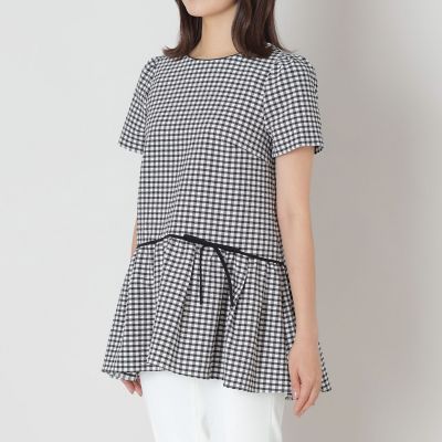 ギンガムチェック チュニック | TO BE CHIC (Women)/トゥー ビー