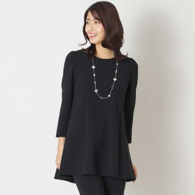 ストレッチダブルクロス チュニックブラウス | TO BE CHIC (Women