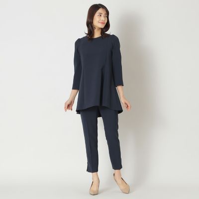 ストレッチダブルクロス チュニックブラウス | TO BE CHIC (Women