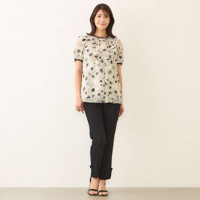 ダブルフラワープリント ブラウス | TO BE CHIC (Women)/トゥー ビー
