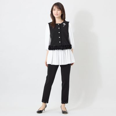 ギャザーデザイン チュニックブラウス | TO BE CHIC (Women)/トゥー