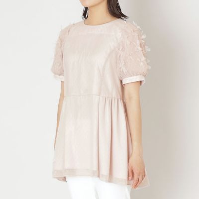 リボンチュール チュニックブラウス | TO BE CHIC (Women)/トゥー ビー