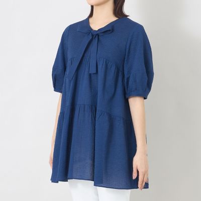 ウェーブローン エアリーティアードチュニック | TO BE CHIC (Women