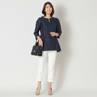 スラブブッチャー チュニックブラウス | TO BE CHIC (Women)/トゥー 