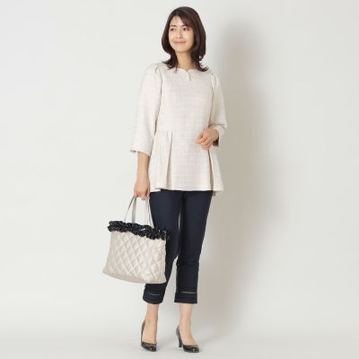 スラブブッチャー チュニックブラウス | TO BE CHIC (Women)/トゥー 