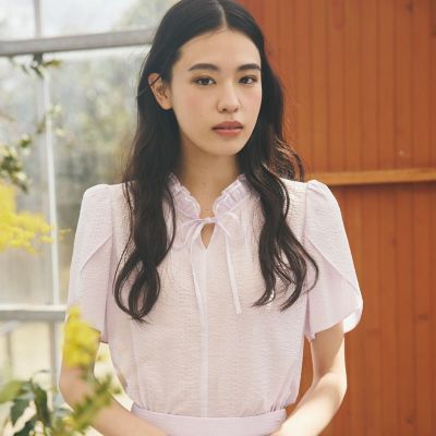 ウェーブローン フリルブラウス | TO BE CHIC (Women)/トゥー ビー