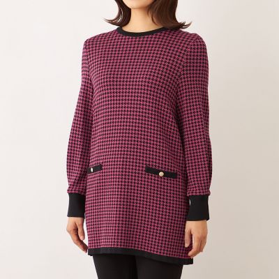 千鳥 ニットチュニック | TO BE CHIC (Women)/トゥー ビー シック