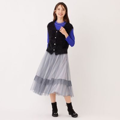 フェザーミックス 2WAYジレ | TO BE CHIC (Women)/トゥー ビー 