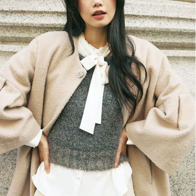 フェザーミックス 2WAYジレ | TO BE CHIC (Women)/トゥー ビー