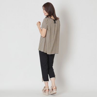 バックリボン ボーダーチュニック | TO BE CHIC (Women)/トゥー ビー