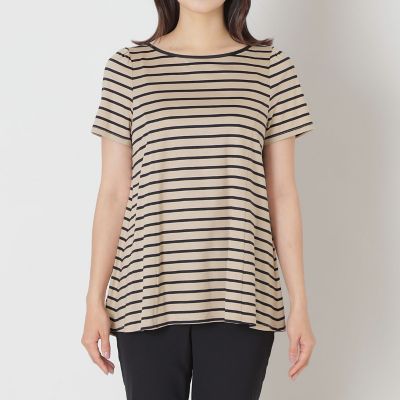 TOBECHIC♡ バックリボン ボーダーチュニック♡新品未使用 バックリボン ボーダーチュニック | TO BE CHIC (Women)/トゥー ビー