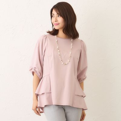 ＜TO BE CHIC (Women)＞ティアードフリル　チュニック