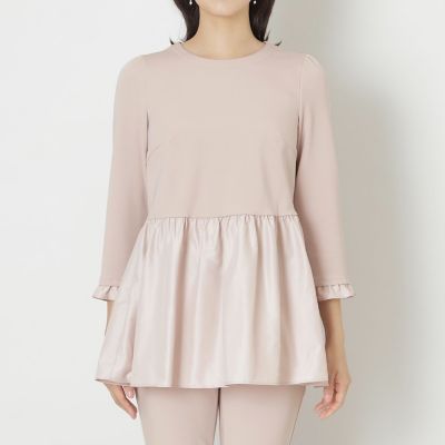 専用です。to be chicマットストレッチダンボールチュニック マットストレッチダンボール チュニック | TO BE CHIC (Women)/トゥー