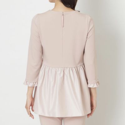 TO BE CHIC マットストレッチダンボール チュニック マットストレッチダンボール チュニック | TO BE CHIC (Women)/トゥー