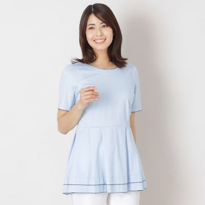 ＜TO BE CHIC (Women)＞配色ピコ　ティアードチュニック