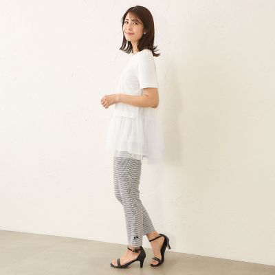 チュールネットコンビ チュニック | TO BE CHIC (Women)/トゥー ビー