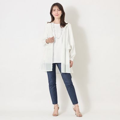 ⭐️新品‼︎⭐️トゥービーシック⭐️レーススモッグチュニック　FREE スモッキング ティアードチュニック | TO BE CHIC (Women)/トゥー ビー