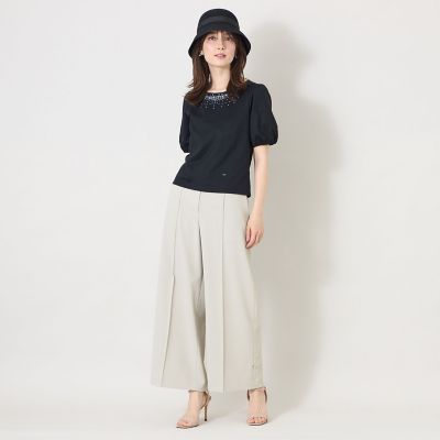 ビジュー＆ホットフィックス カットソー | TO BE CHIC (Women)/トゥー