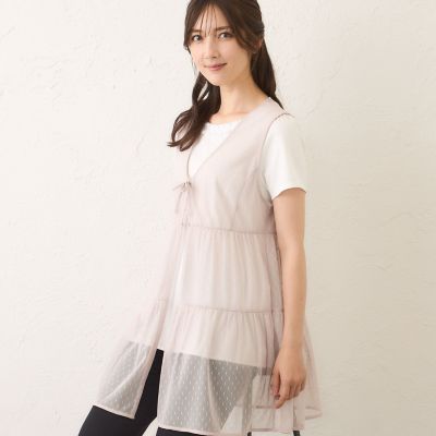 ドットチュール ジレ | TO BE CHIC (Women)/トゥー ビー シック | 三越