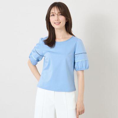 新品　TO BE CHIC　ティアードフレアチュニックＭ水色サンプル31900円 TO BE CHIC (Women) | 三越伊勢丹オンラインストア・通販【公式】