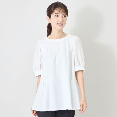 フロントビジュー カットソーチュニック | TO BE CHIC (Women)/トゥー