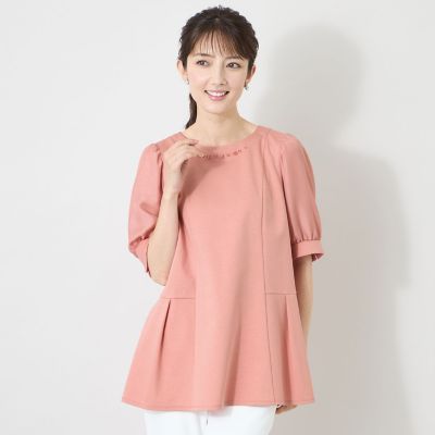 フロントビジュー カットソーチュニック | TO BE CHIC (Women)/トゥー