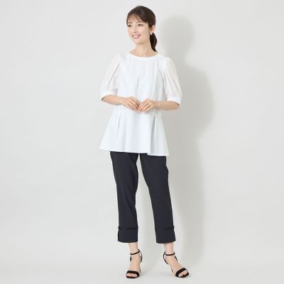 フロントビジュー カットソーチュニック | TO BE CHIC (Women)/トゥー