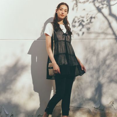 TO BE CHIC ボディシェルスリムパンツ　新品 ボディシェル スリムパンツ | TO BE CHIC (Women)/トゥー ビー シック