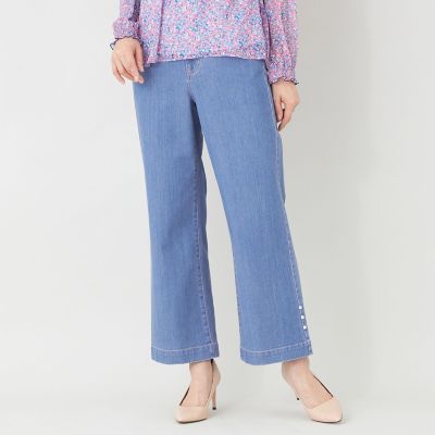 ＜TO BE CHIC (Women)＞エレガンス　ワイドデニム