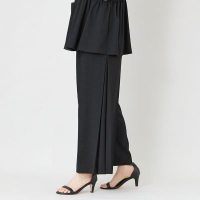 サマーコンフォート タックワイドパンツ | TO BE CHIC (Women)/トゥー