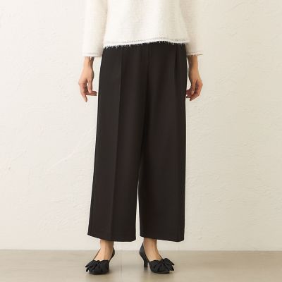 ウォームジョーゼット ワイドパンツ | TO BE CHIC (Women)/トゥー ビー