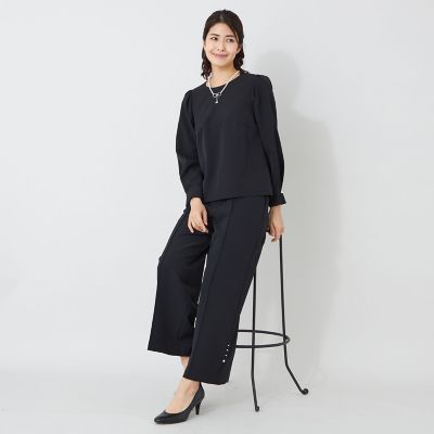 デュアルストレッチ ワイドパンツ | TO BE CHIC (Women)/トゥー ビー