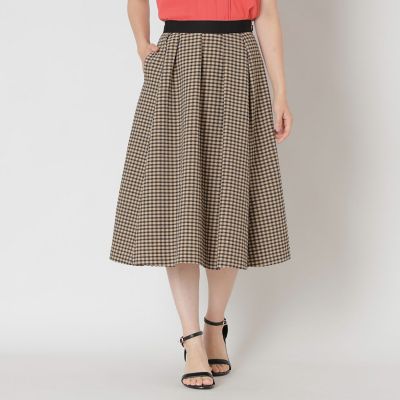 ＜TO BE CHIC (Women)＞ギンガムチェック　スカート