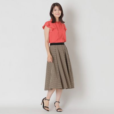 ギンガムチェック スカート | TO BE CHIC (Women)/トゥー ビー シック