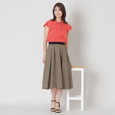 ギンガムチェック スカート | TO BE CHIC (Women)/トゥー ビー シック
