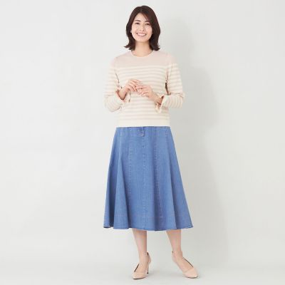 エレガンスデニム パネルスカート | TO BE CHIC (Women)/トゥー ビー
