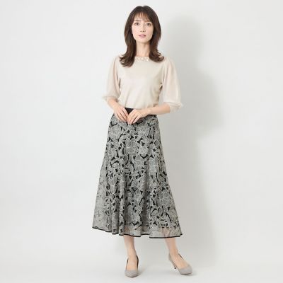 リュクスエンブロイダリー マーメイドスカート | TO BE CHIC (Women