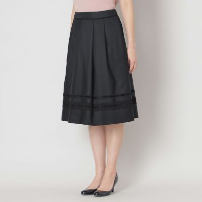 タエアシダのレーススカート ヘムボーダーレース スカート | TO BE CHIC (Women)/トゥー ビー